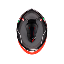 Kask Motocyklowy AGV K6 S Reeval Biało/Czerwono/Szary