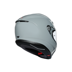 Kask Motocyklowy AGV K6 Szary Połysk
