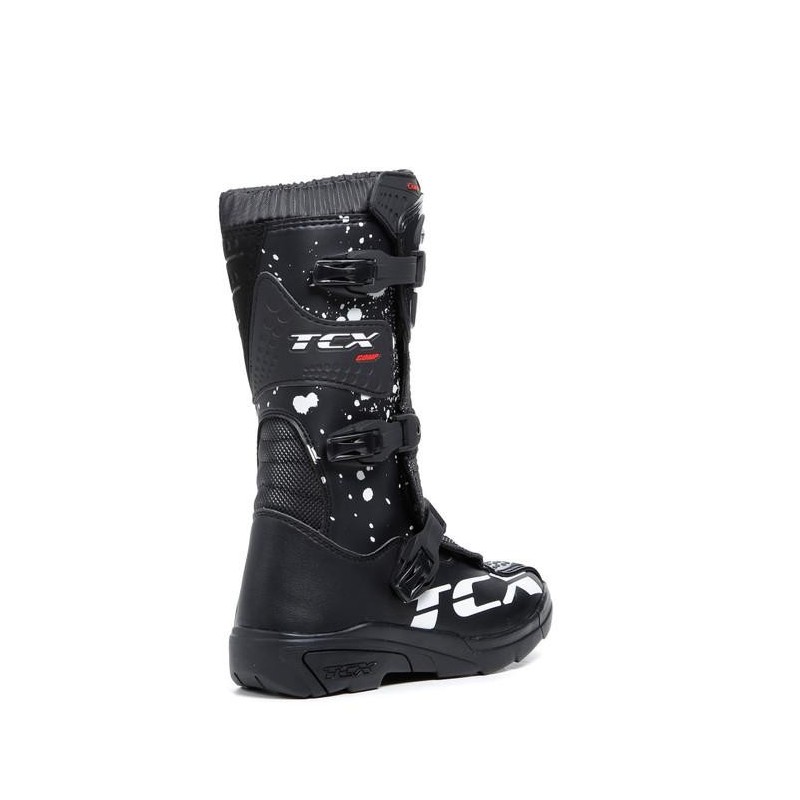 Buty Crossowe Dziecięce TCX Comp Kid Czarno/Białe
