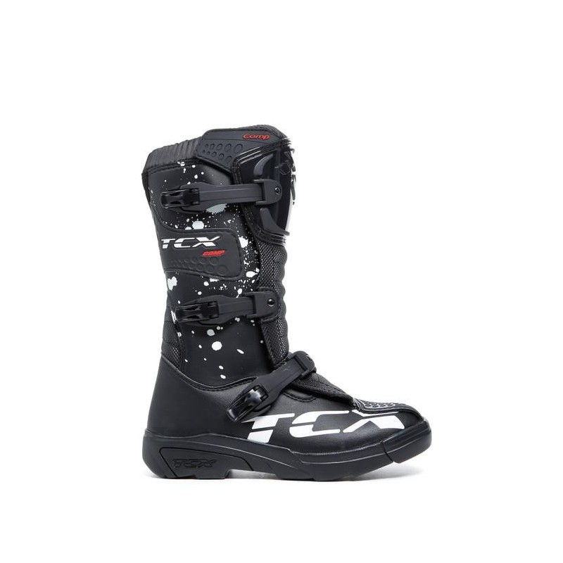 Buty Crossowe Dziecięce TCX Comp Kid Czarno/Białe