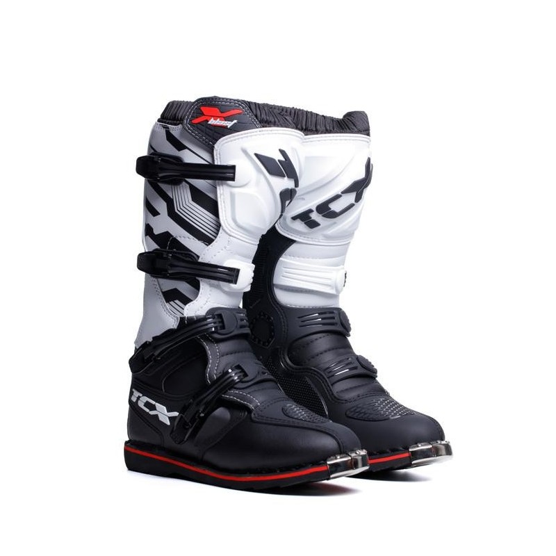Buty Crossowe TCX X-Blast Czarno/Biało/Czerwone