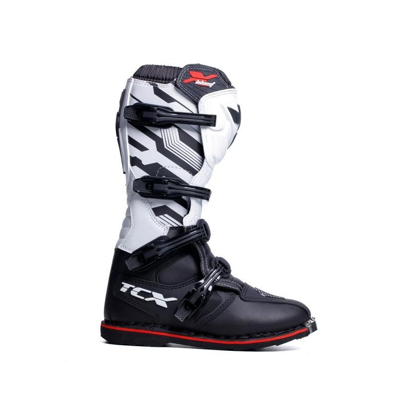 Buty Crossowe TCX X-Blast Czarno/Biało/Czerwone