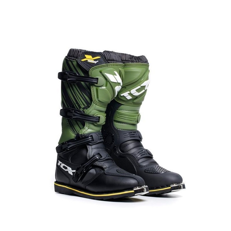 Buty Crossowe TCX X-Blast Czarno/Zielono/Żółte