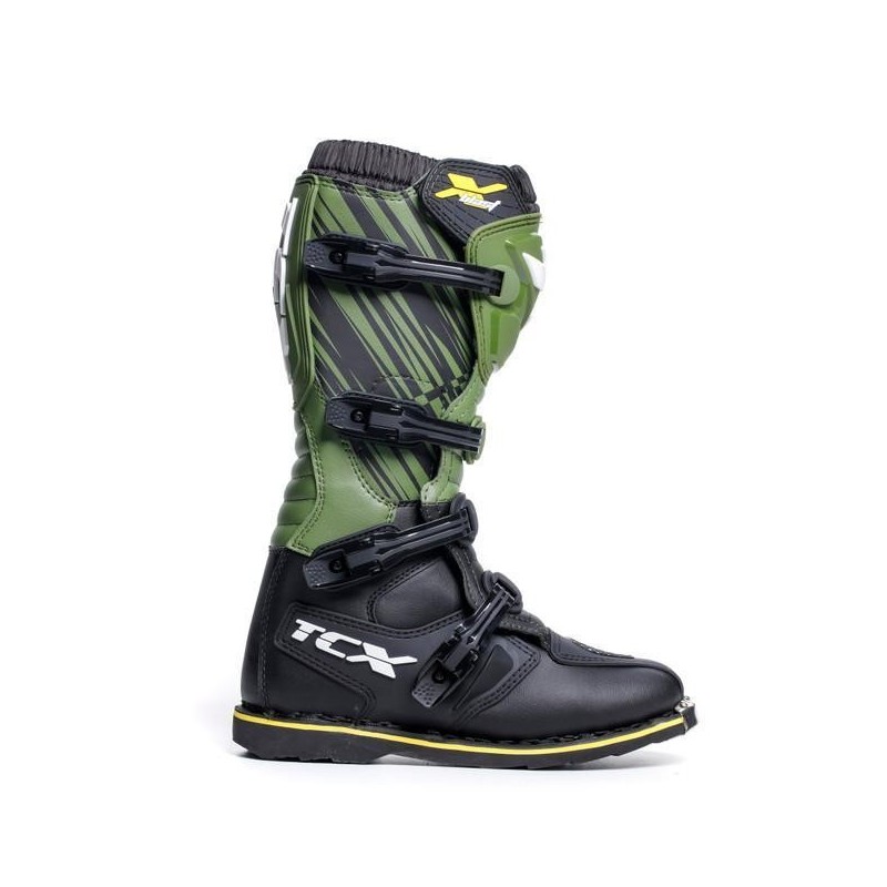 Buty Crossowe TCX X-Blast Czarno/Zielono/Żółte