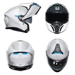 Kask Szczękowy AGV Tourmodular Frequency Biało/Niebieski