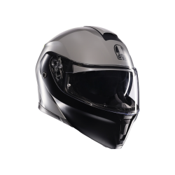 Motocyklowy Kask Szczękowy AGV Streetmodular Resia Matowy Szary/Czarny/Żółty-Fluo